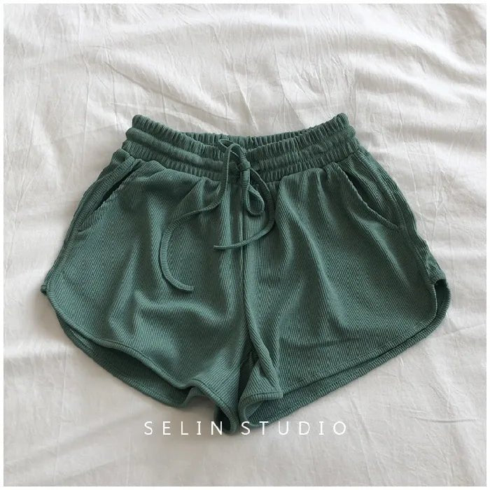 Fashion High Waist Scrunch Butt Ruffle Love Roses Booty Shorts Women Shorts 2024 in Stock Summer Velvet Cheap - Zeprah