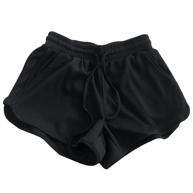 Fashion High Waist Scrunch Butt Ruffle Love Roses Booty Shorts Women Shorts 2024 in Stock Summer Velvet Cheap - Zeprah