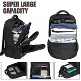 Fashion Polyester Oxford Anti Theft Usb Charging Men Back Pack Backpacks Notebook Bags Business Laptop Backpack - Zeprah