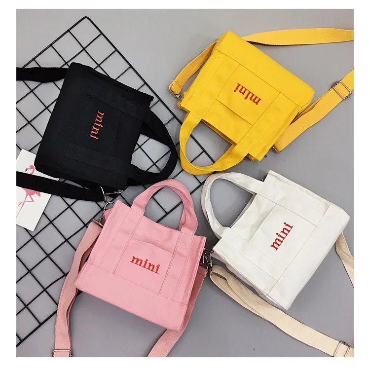 Fashion Small Letter Design Single Shoulder Shopping Bag Practical Mini Handbags for Women - Zeprah