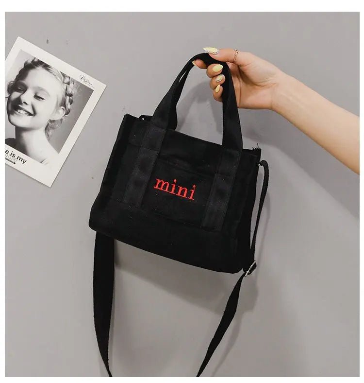 Fashion Small Letter Design Single Shoulder Shopping Bag Practical Mini Handbags for Women - Zeprah