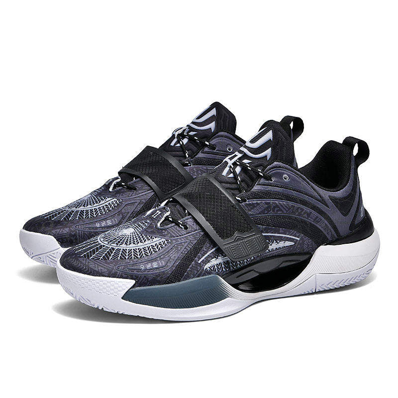 Strap Lace Professional Men Outdoor Sports Sneakers Breathable Night Dark Glowing Mesh Women Basketball Shoes