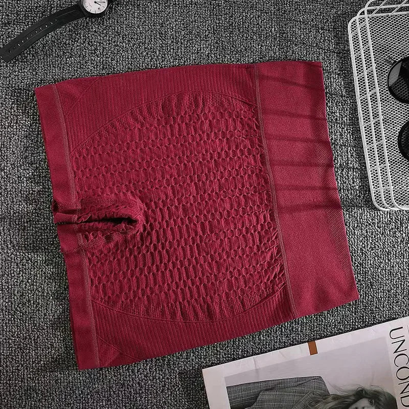 Fitness Shorts Women's Belly Tight Peach Hip Elastic Tight Yoga Shorts High Waist Running Shorts - Zeprah