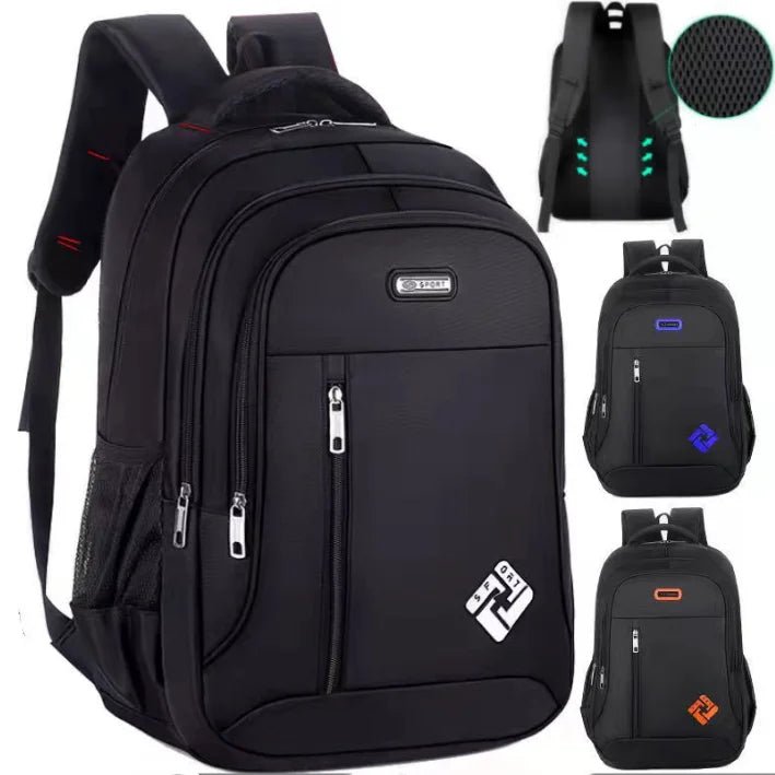 Foldable Hot Selling Large Capacity Waterproof School Travel Backpacks USB Business Laptop Bags With Logo - Zeprah