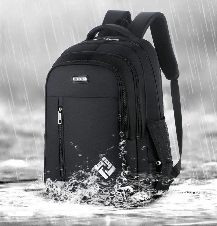 Foldable Hot Selling Large Capacity Waterproof School Travel Backpacks USB Business Laptop Bags With Logo - Zeprah
