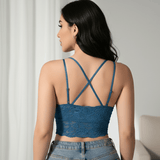 G - String Thong with Lace Cut - Out – Strappy Waist Details - Zeprah