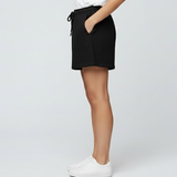 Breathable Cotton Linen Sports Shorts for Women – Loose Fit Wide-Leg Casual Bottoms