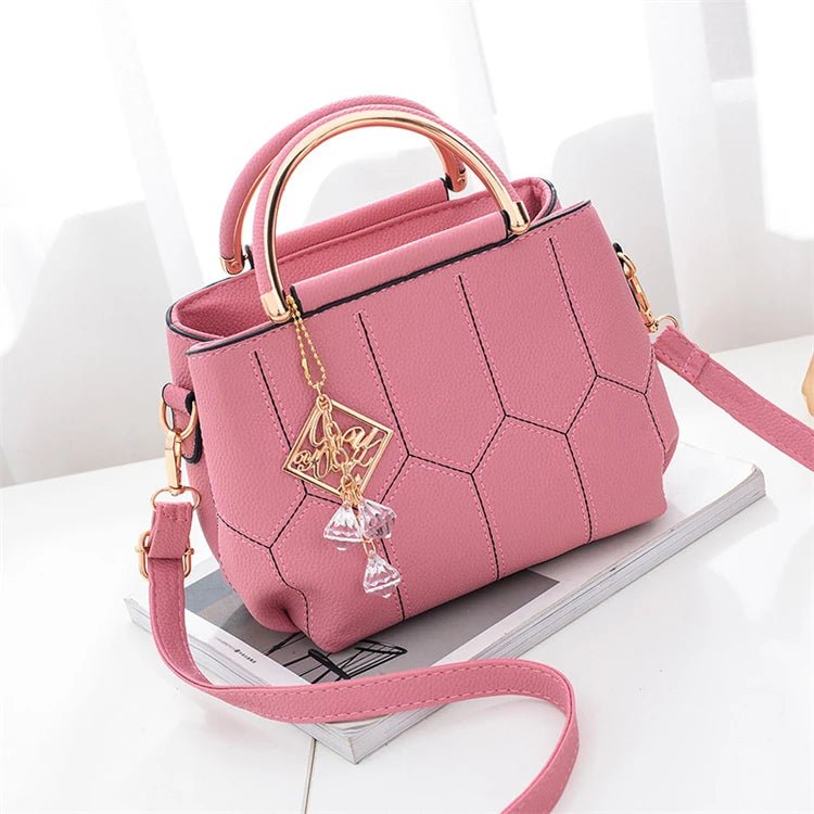 Grey Color Female Cheap Unique Cute Letter Handbags New Arrival Ladies Shoulder Hand Bags - Zeprah