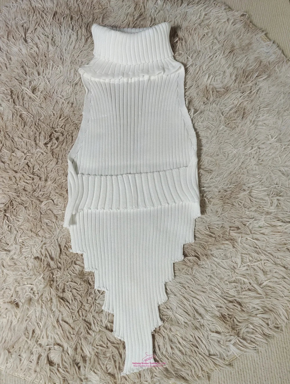 Halter Tank Top for Women Knitted Cropped Top Backless Going Out Tops - Zeprah