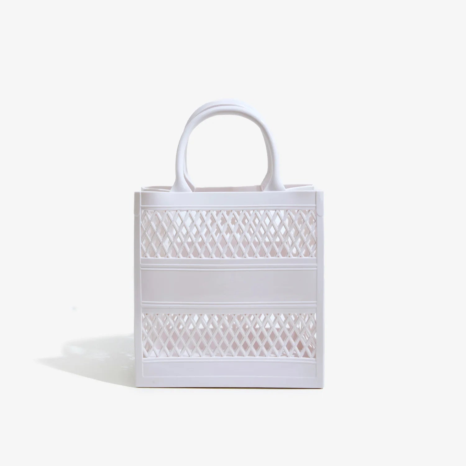 Handbag for Barbie Jelly Summer Women Versatile Soft Handle Easy Wash Dirt - resistant Fashionable Bag for Shopping - Zeprah