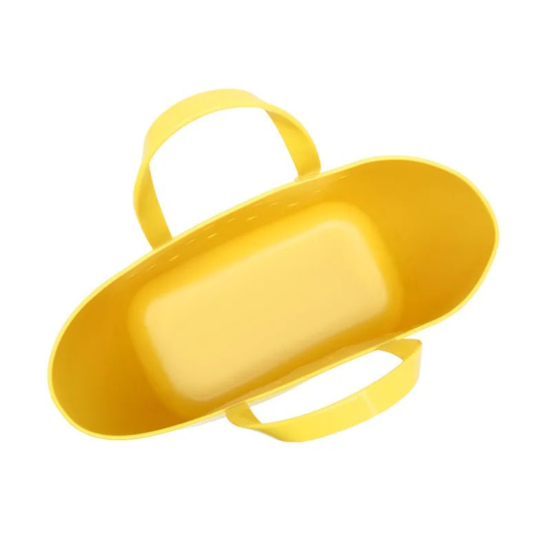 Handbag High - End Women's Jelly Beach Toiletry Bag Open Closure Casual Cut DIY Vegetable Basket Large Capacity Polyester - Zeprah