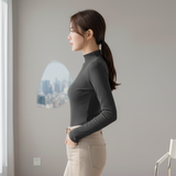 Thermal Mock Turtleneck Base Layer Top