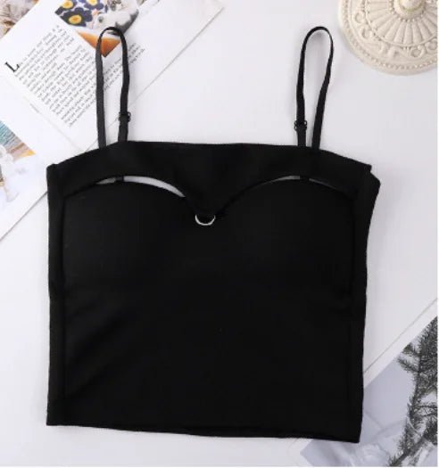High Quality Club Wear Sexy Camisole Cute Tops 2024 New Arrivals Women's Tank Top - Zeprah