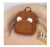 High Quality Sanrioed Cartoon Plush School Bag Plush Fashion Backpack Melody Children's Backpack - Zeprah