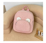 High Quality Sanrioed Cartoon Plush School Bag Plush Fashion Backpack Melody Children's Backpack - Zeprah