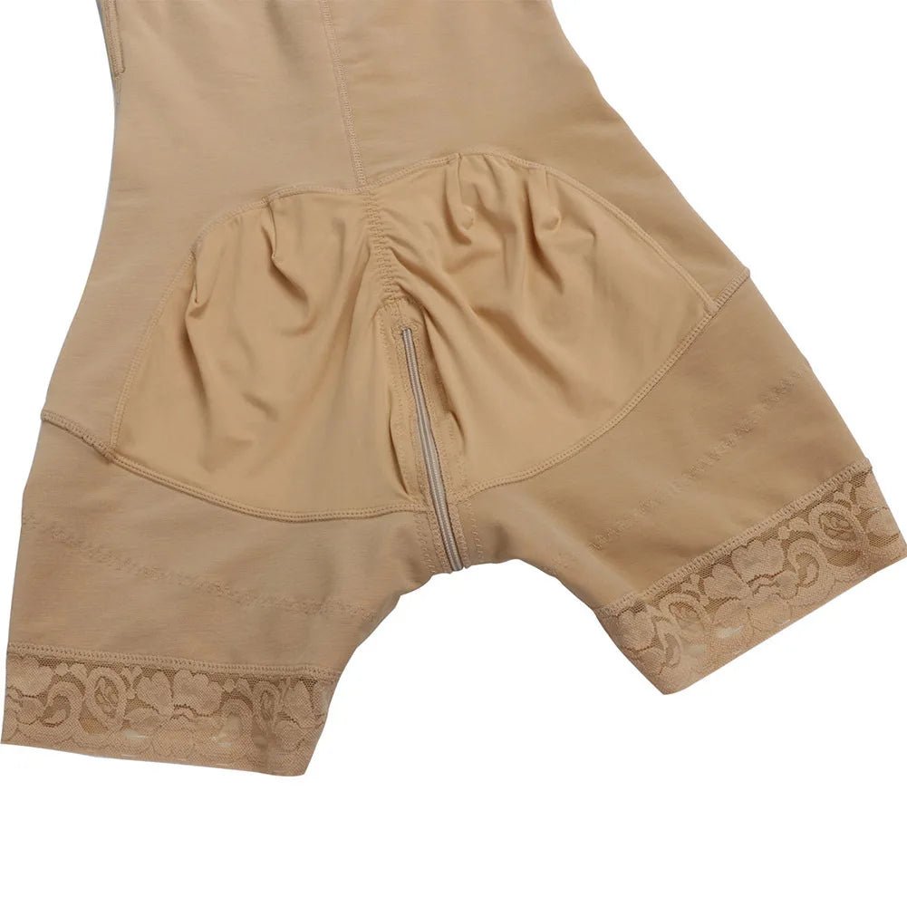 High Waist Control Waist Cinchers Zipper - breasted Corset Body Tight Hip - lifting Shorts Shapers - Zeprah