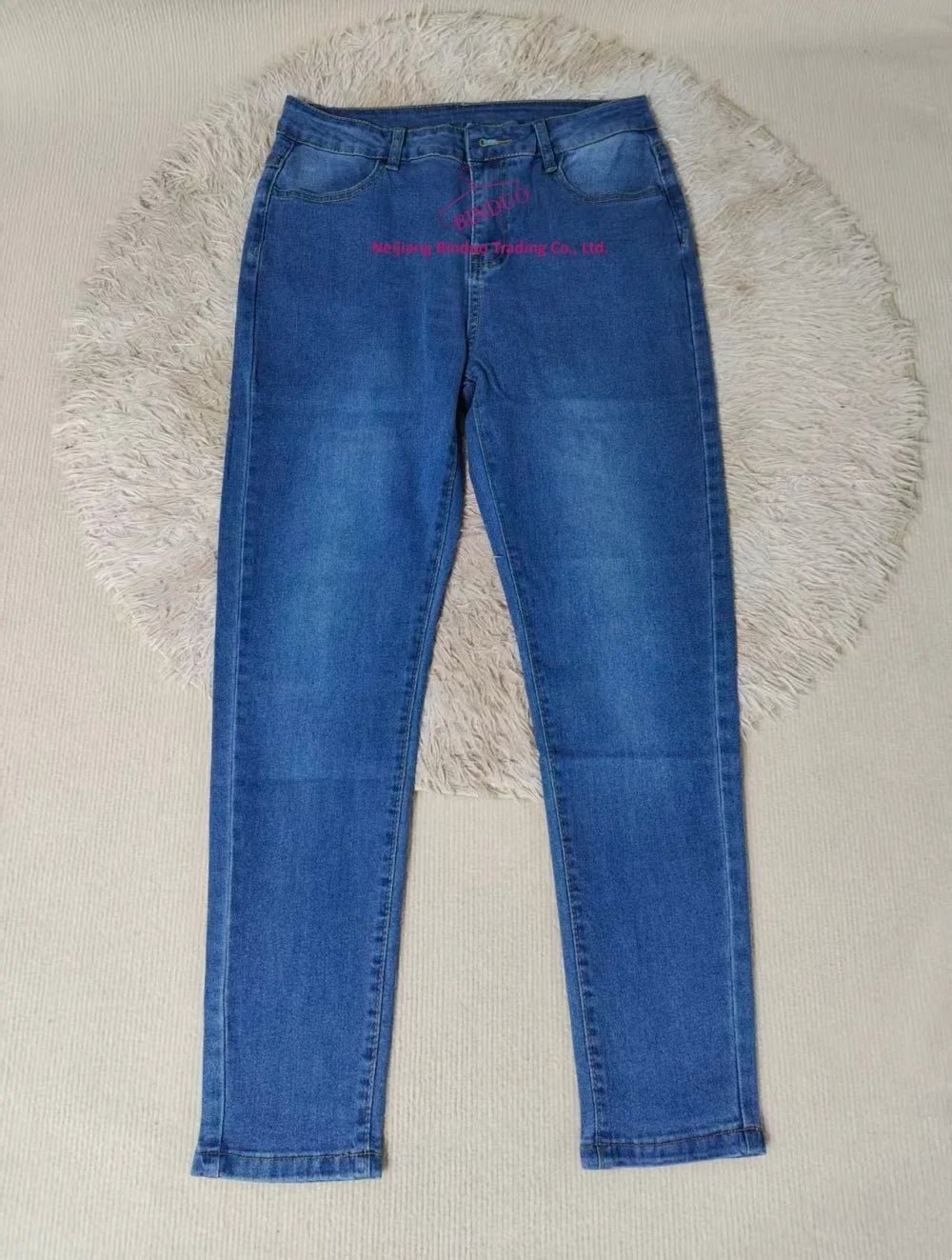 High Waist Slim Fit Pencil Pants Jean Women Jeans Casual Denim Trousers Loose Straight Harlan Pants for Women - Zeprah