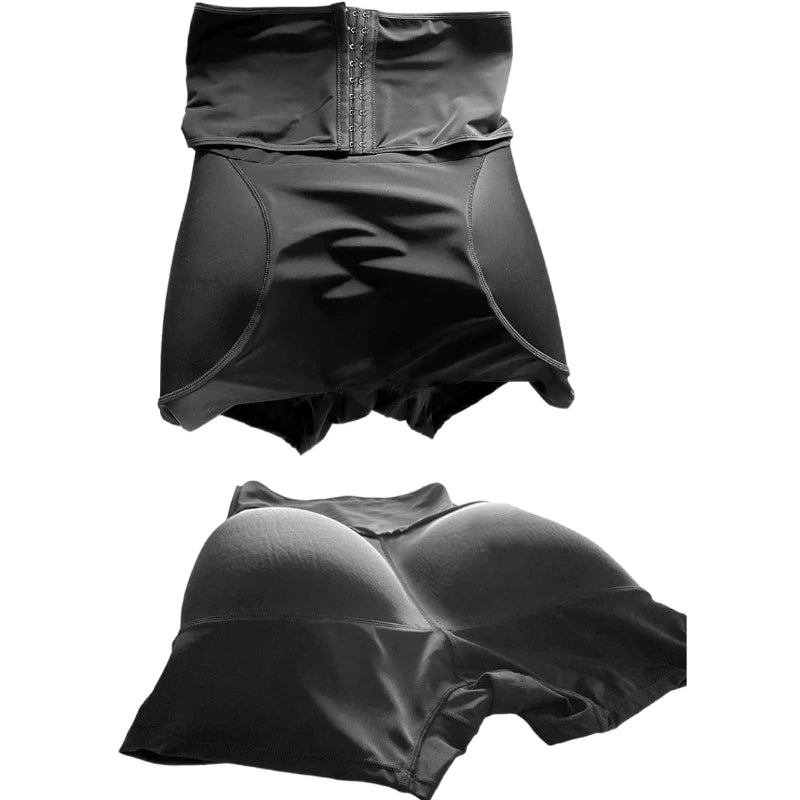 High - waisted Breasted Belly - lifting Sponge Plump Ass Hip - lifting Shorts Plump Buttocks Women's Shapewear - Zeprah