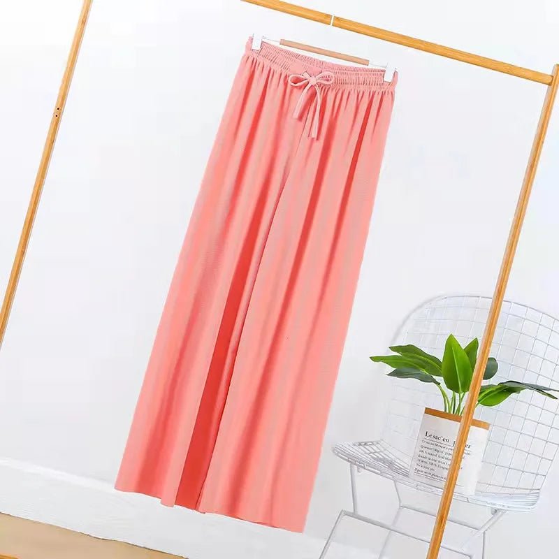 High - waisted Straight - Leg Trousers Casual Comfortable Trousers Versatile Slacks - Zeprah
