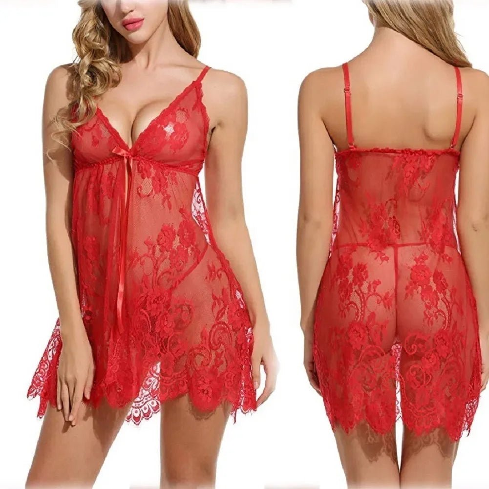 Hollow Out Sexy Underwear Sexy Lace Open Lingerie Sexy Womens Sexy Underwear - Zeprah