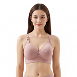 Full Coverage Comfort Wireless Push-Up Bra for Full Coverage & All-Day Comfort