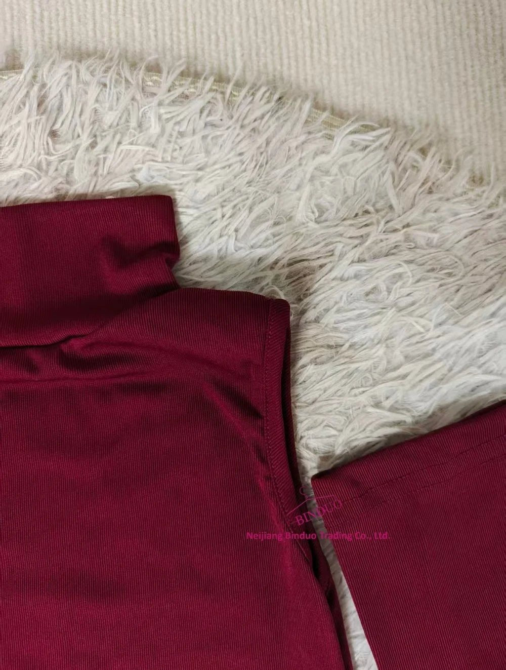 Innocent - Seductive Style Belt Sleeve Dress Women's High Neck Spice Girl Fashion A - Line Hip Dress - Zeprah