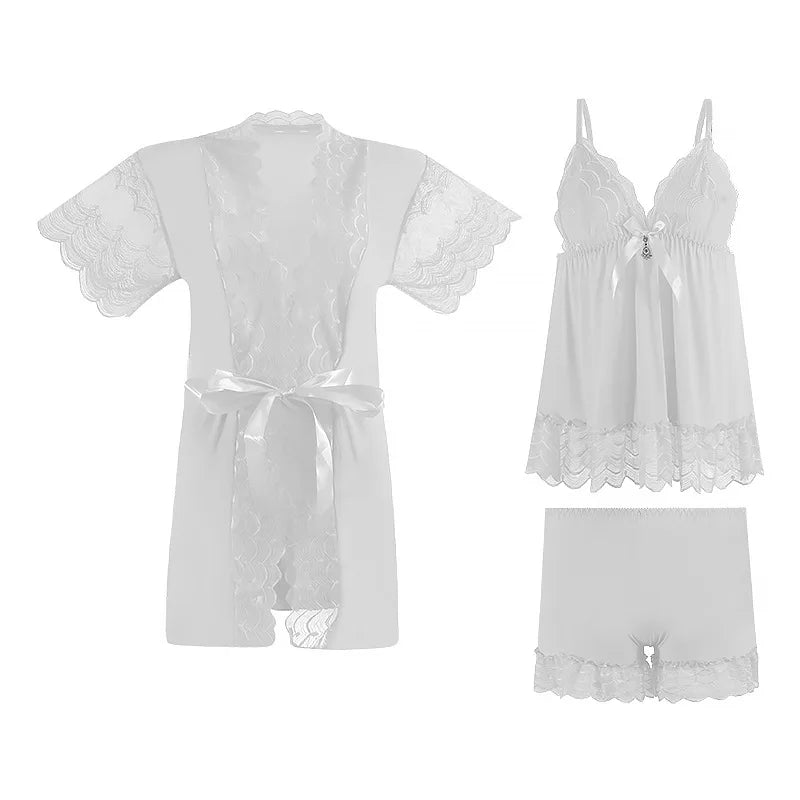 Innocent - Seductive Style Homewear Seductive Fashionable Robes Women Popular Pajamas - Zeprah