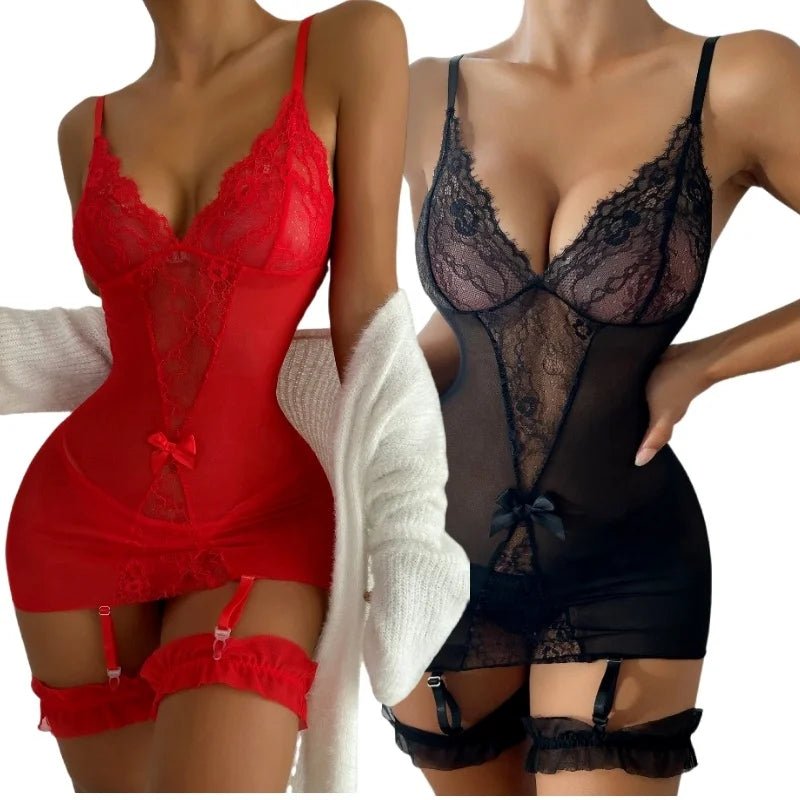 Japanese Bondage Suit Adult Sm Lace Women's Sets Women Sexy Lingerie Playsuits - Zeprah