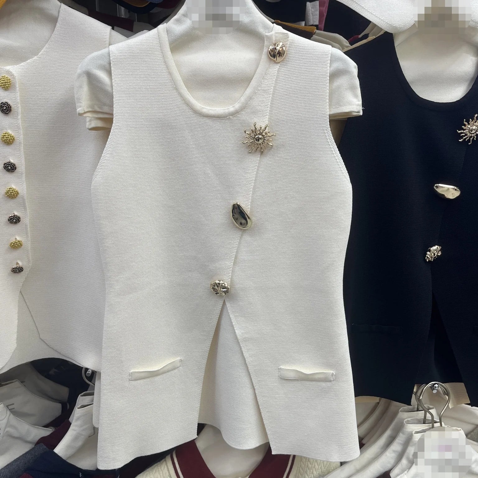 K - pop Hot Girl Dance Vest Ribbon Women Special Designed 5 - color Daily Outfit Lady Sleeveless O - neck tank Top - Zeprah