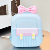 Kindergarten Elementary School Student Backpack Sweet Bow Breathable Lightweight Boys Girls Eggshell New Children's Bag - Zeprah