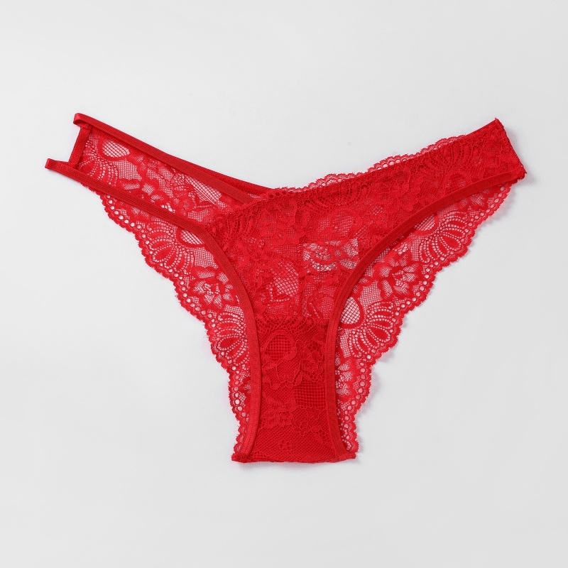 Lace Cut - Out Strappy Thong – Seductive Style - Zeprah
