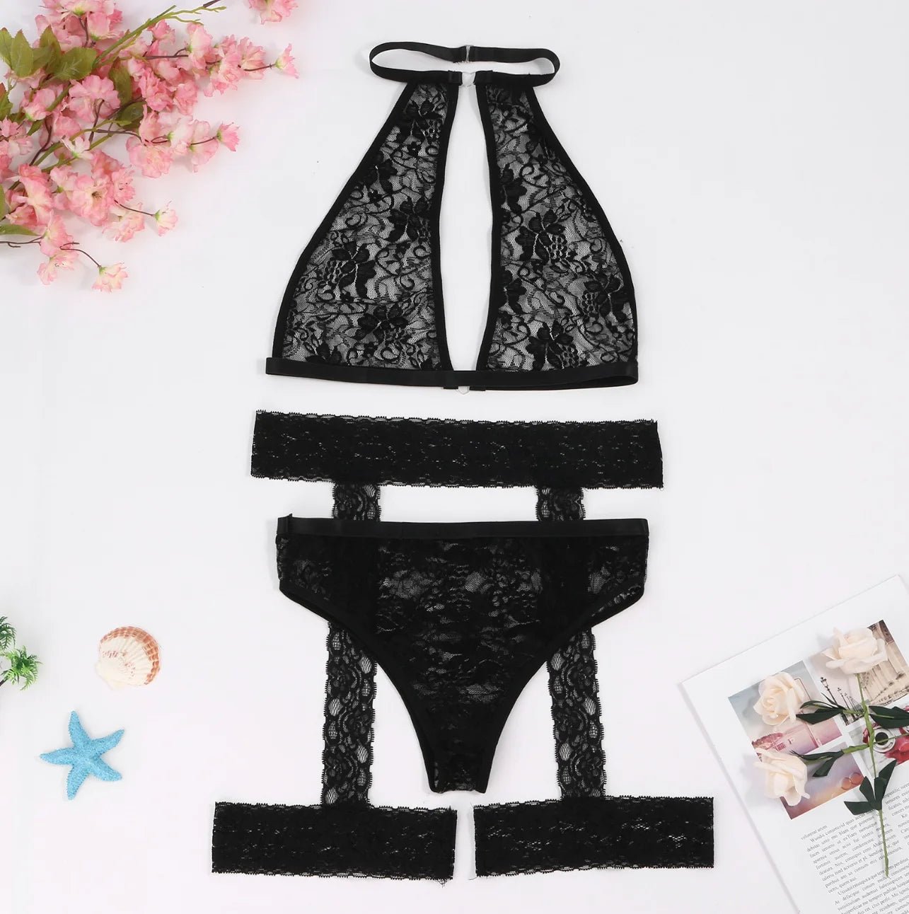 Lace Sexy Seduction Lingerie Hot Temptation Sexy Underwear Sexy Costumes Lady Lingerie - Zeprah