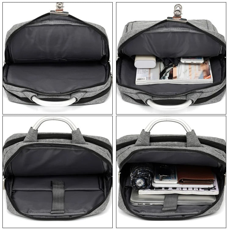 Laptop Backpacks School Bags Nylon Unisex Polyester Fashion Oxford Chain Strap Letter - Zeprah