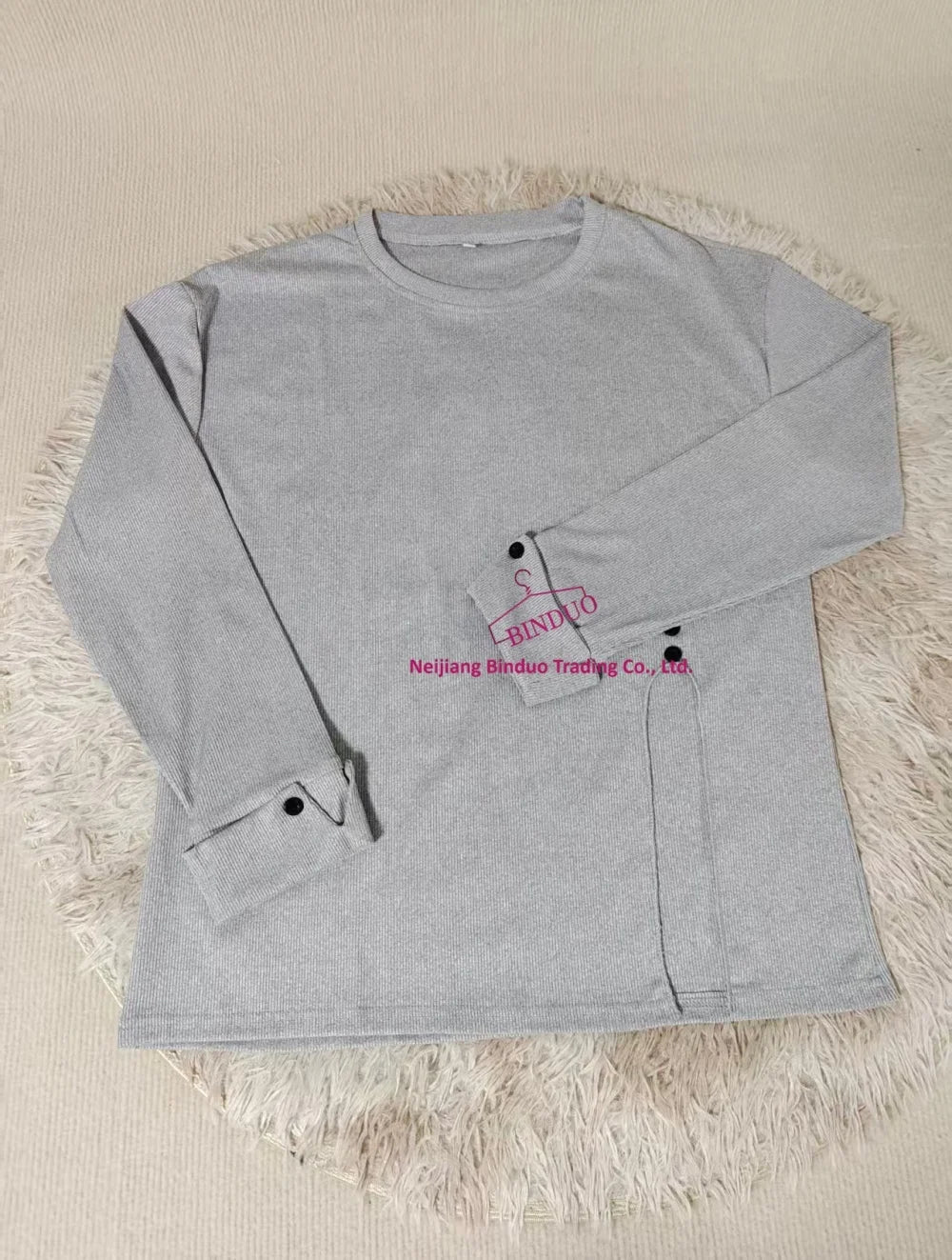 Large Size Split Long Sleeve Top Women's 2025 Autumn New Loose Slim Fashionable Base Shirt for Women - Zeprah