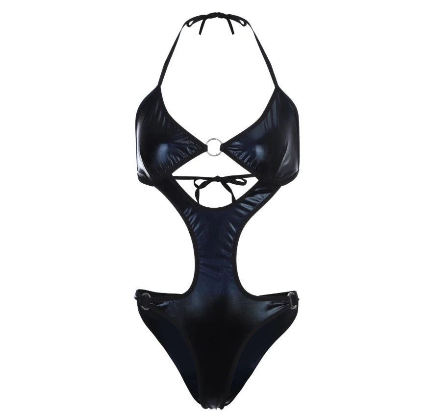 Leather Sexy Lingeries Hollow Out Sex Video Open Lingerie Women Sexy Xxx Sexy Nightwear - Zeprah