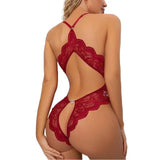 Lingerie Set Open Crotch Sexy Costumes Jumpsuits Playsuits Bodysuits Crotchless Lingeries - Zeprah