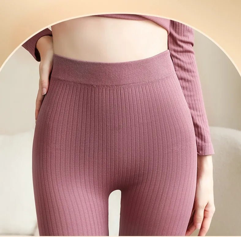 Long Sleeve Warm Suit Autumn Clothes Women's Sleepwear Thermal Underwear - Zeprah
