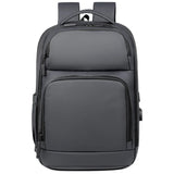 Men Large Capacity Laptop Backpack Waterproof Multiple Way Use Rucksack Water Resistant Travel Oxford Sport BackPACK - Zeprah