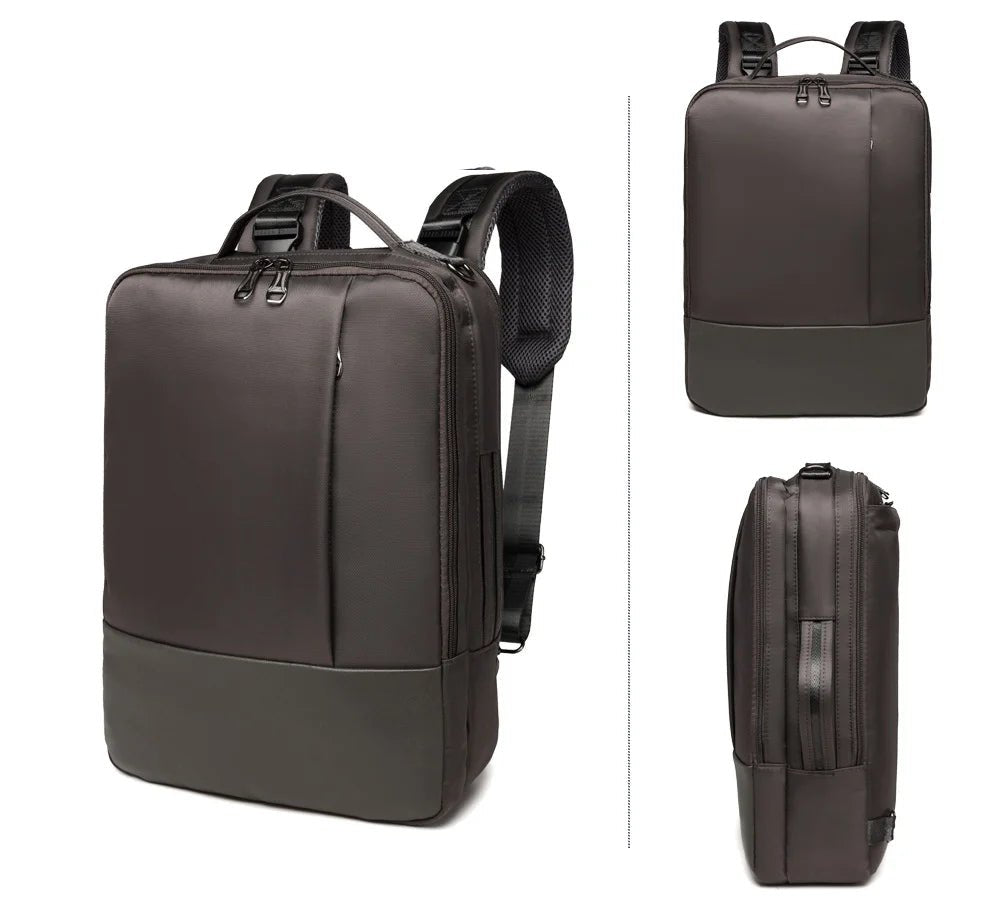 Men Travel Waterproof Schoolbag Laptop Bag Men's Backpack Laptop Bag Men's Large Capacity Backpack - Zeprah