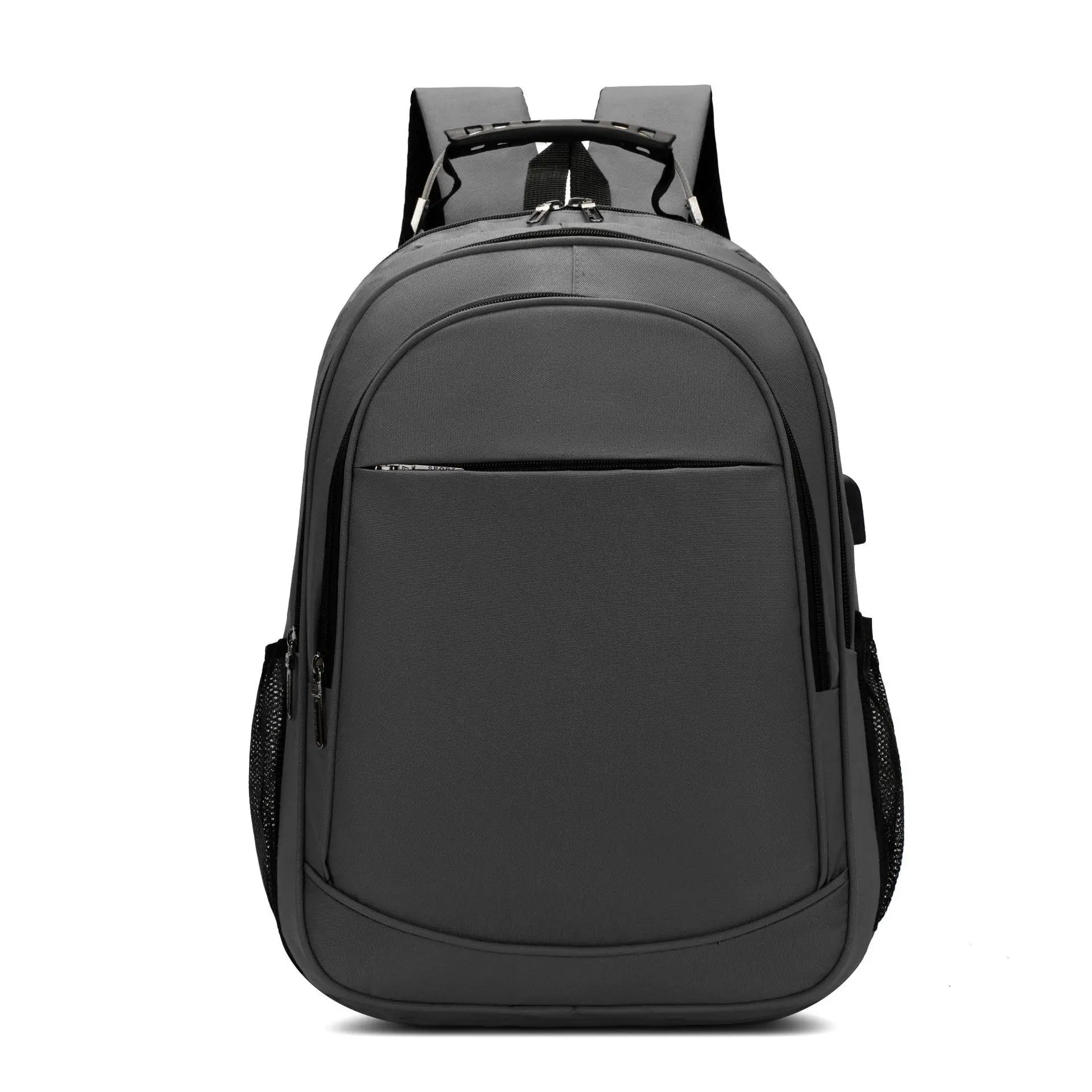 Men's College Student Fashionable Casual Lightweight Water - Resistant Oxford Backpack Outdoor Travel European Style Travel Bag - Zeprah