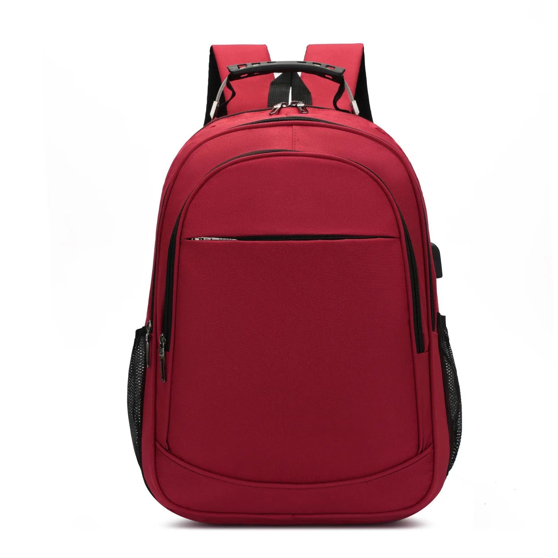 Men's College Student Fashionable Casual Lightweight Water - Resistant Oxford Backpack Outdoor Travel European Style Travel Bag - Zeprah