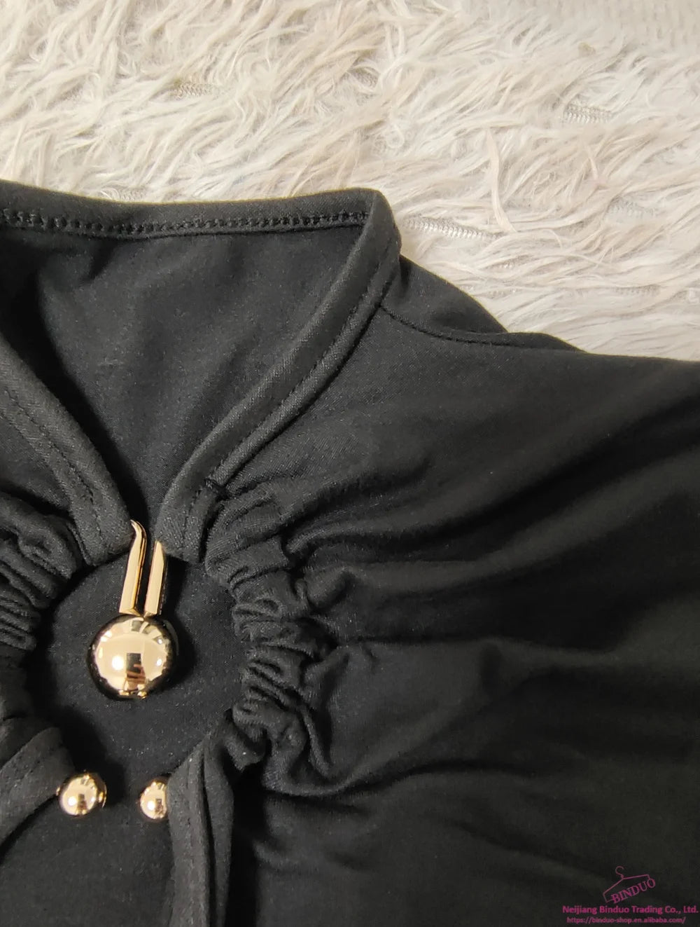 Metal Buckle Bodysuit Trendy Onesite Slim - fit Base Jumpsuit - Zeprah