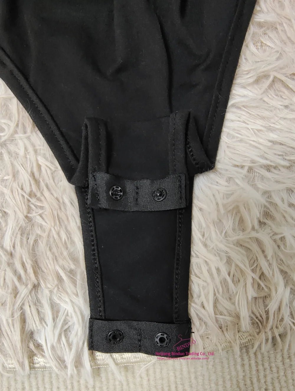 Metal Buckle Bodysuit Trendy Onesite Slim - fit Base Jumpsuit - Zeprah