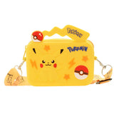 Mini Plush Silicon Purses Cartoon Pattern Square Coin Purse Kids - Zeprah