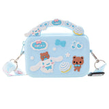 Mini Plush Silicon Purses Cartoon Pattern Square Coin Purse Kids - Zeprah