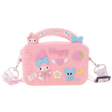 Mini Plush Silicon Purses Cartoon Pattern Square Coin Purse Kids - Zeprah