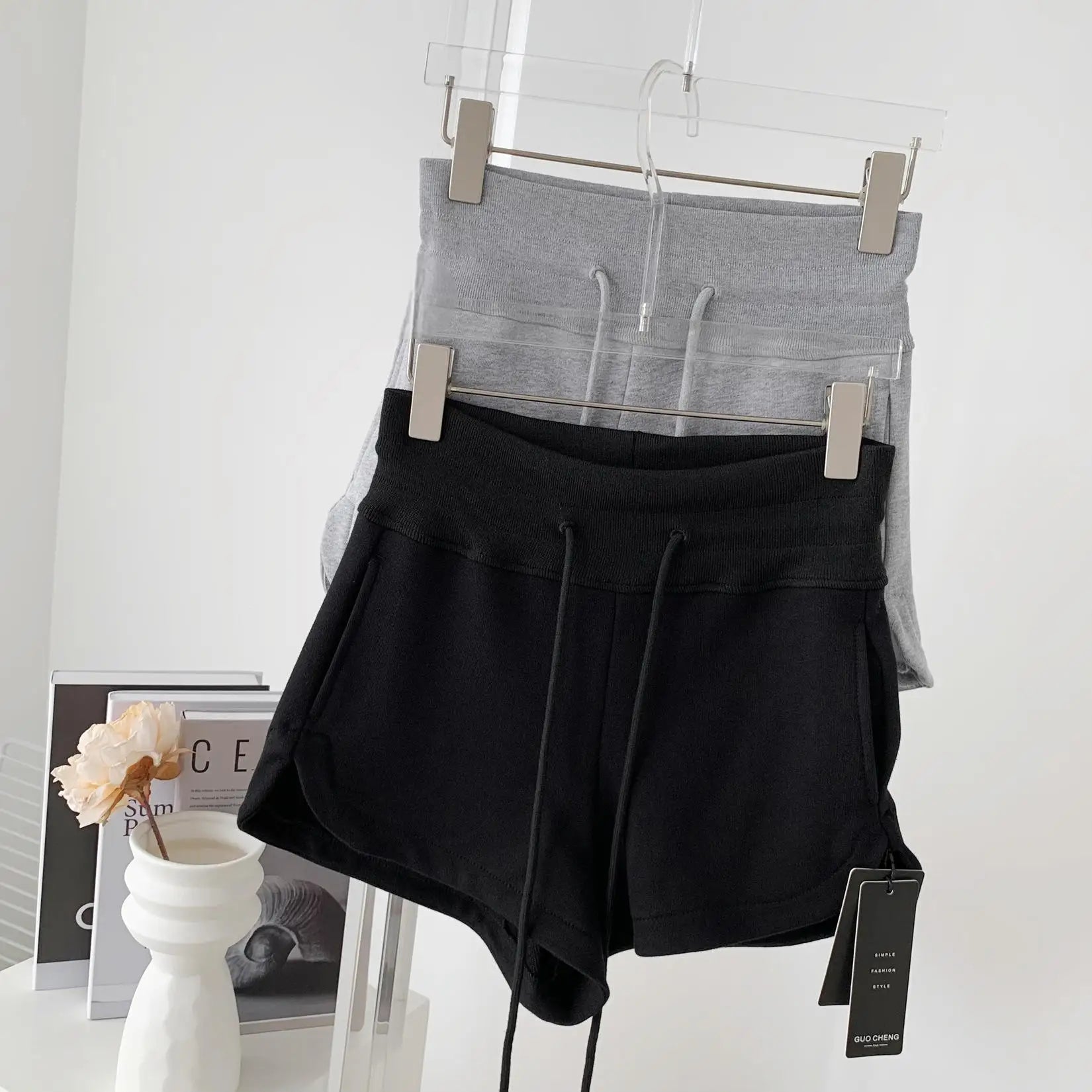 Modern Shorts High Waist Boot Pants Loose - fit Girl Shorts - Zeprah