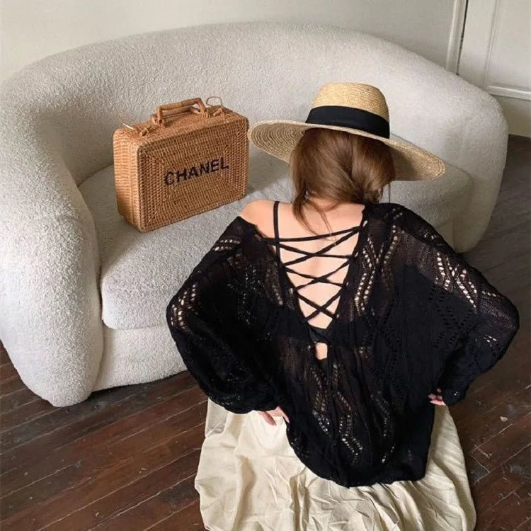 Modern Women's T-shirts Popular New Design Long Sleeve Top Seductive T-shirt for Women - Zeprah