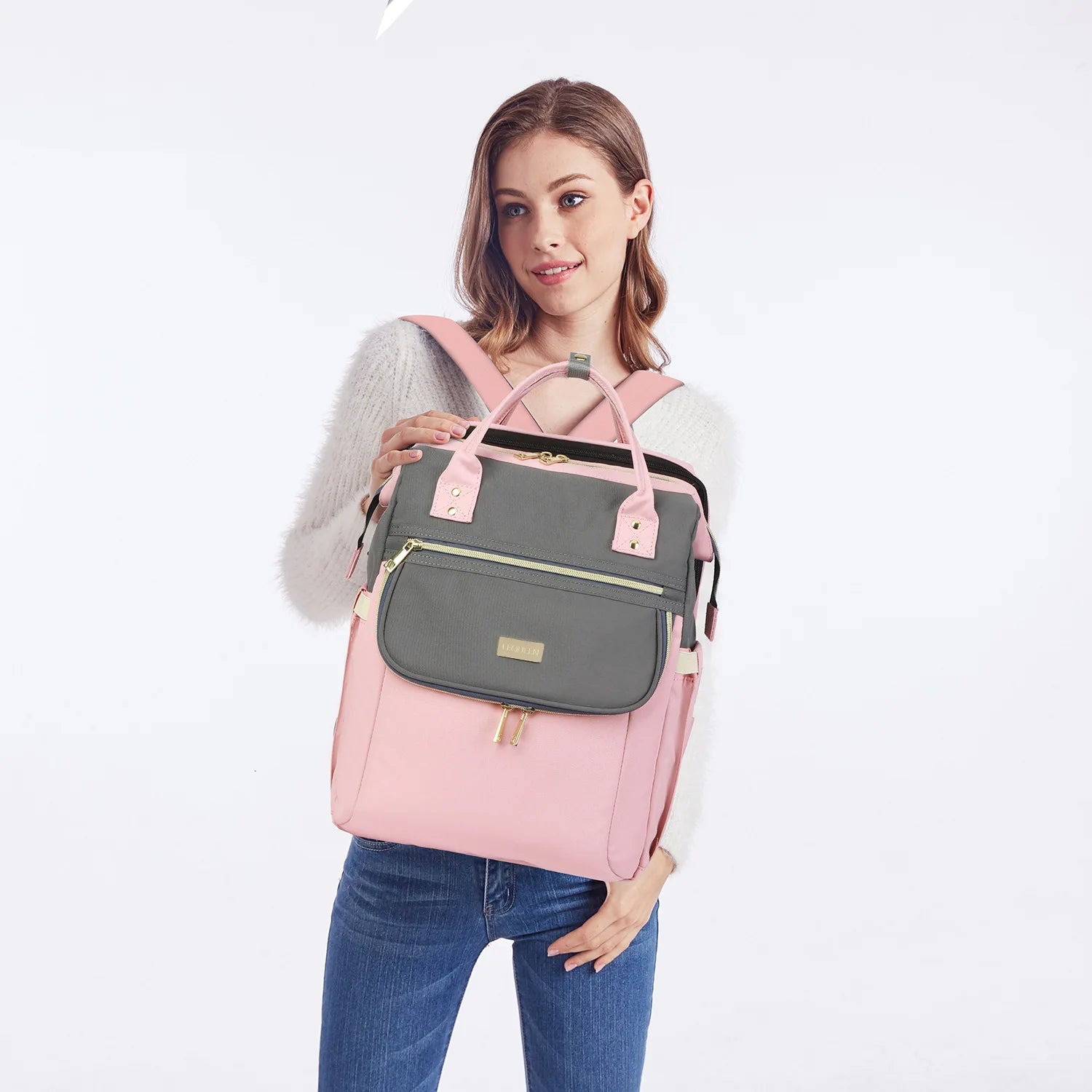 Multifunctional Waterproof Portable Foldable Baby Diaper Bag Backpack Replacement Bed Bag - Zeprah