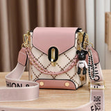 New Bag Korean Style Simple Small Square Bag Fashionable Shoulder Crossbody Trendy Mini Mobile Phone Bag Women's Bag - Zeprah